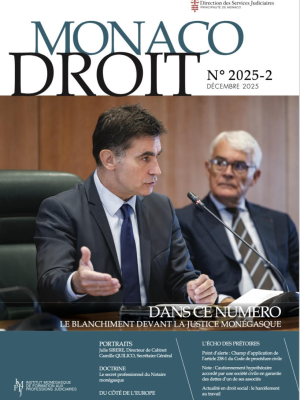 Revue Monaco droit n°2